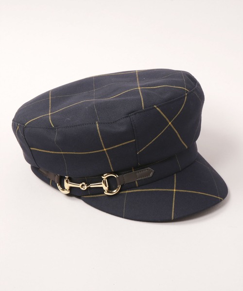 CA4LA（カシラ）の「ANNE ETE 6（キャスケット・レディース・ブラック/ベージュ/ネイビー・ONESIZE）」の6枚目の写真