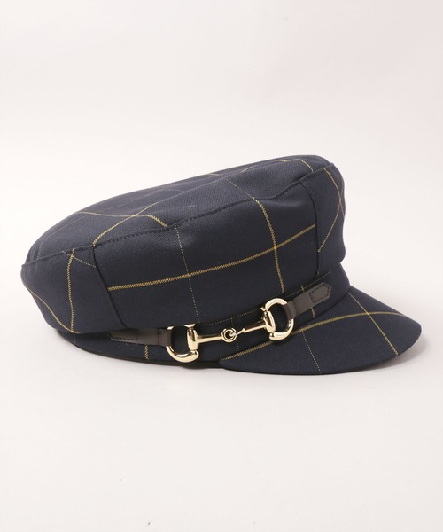 CA4LA（カシラ）の「ANNE ETE 6（キャスケット・レディース・ブラック/ベージュ/ネイビー・ONESIZE）」の8枚目の写真