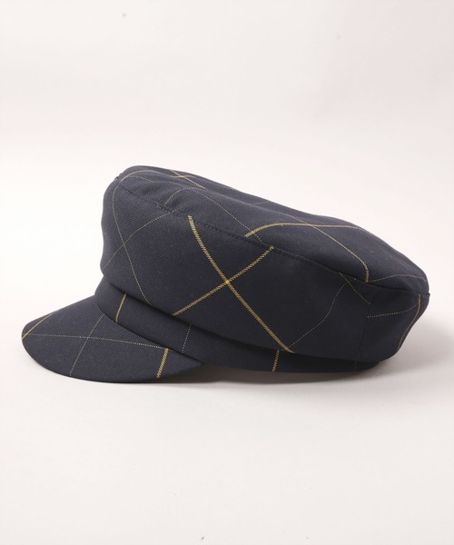 CA4LA（カシラ）の「ANNE ETE 6（キャスケット・レディース・ブラック/ベージュ/ネイビー・ONESIZE）」の10枚目の写真