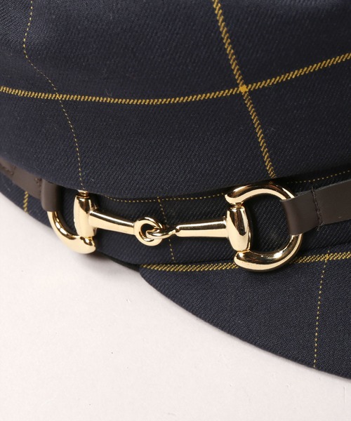 CA4LA（カシラ）の「ANNE ETE 6（キャスケット・レディース・ブラック/ベージュ/ネイビー・ONESIZE）」の12枚目の写真