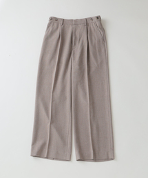 JOURNAL STANDARD relume | ウォッシャブル バスケット ストライプ ワイドスラックス(セットアップ対応可能)(スラックス)