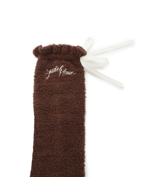 SNIDEL HOME（スナイデルホーム）の「【Milcrea】リボンニットソックス（ソックス/靴下・レディース・ブラウン/アイボリー/ライトブルー・F）」の11枚目の写真