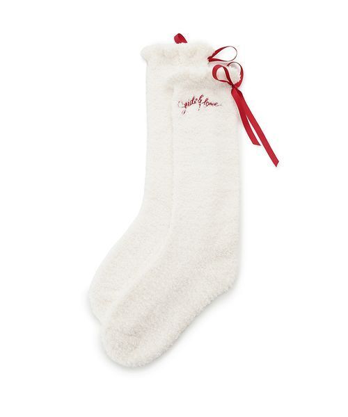 SNIDEL HOME（スナイデルホーム）の「【Milcrea】リボンニットソックス（ソックス/靴下・レディース・ブラウン/アイボリー/ライトブルー・F）」の9枚目の写真