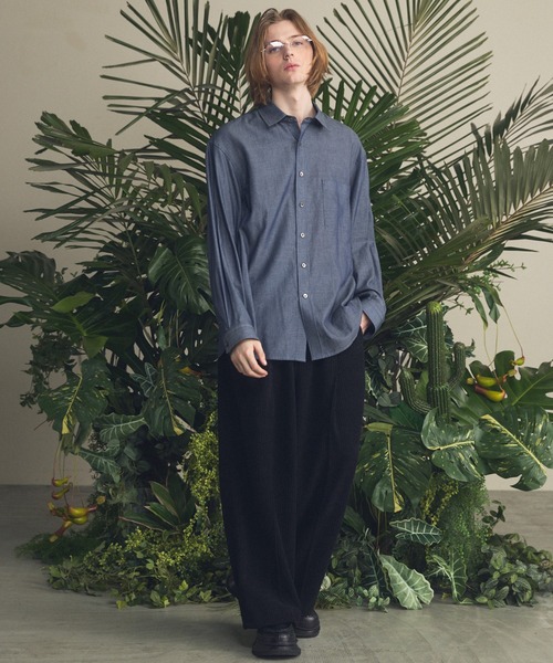 MAISON SPECIAL(メゾンスペシャル)の「《UNISEX》Chenille Yarn Corduroy Prime-Wide Easy Pants/モールコーデュロイプライムワイドイージーパンツ【MAISON SPECIAL/メゾンスペシャル】(その他パンツ・メンズ・アイボリー/ブラック/ライトブルー/チャコールグレー・0/1/2)」の9枚目の写真