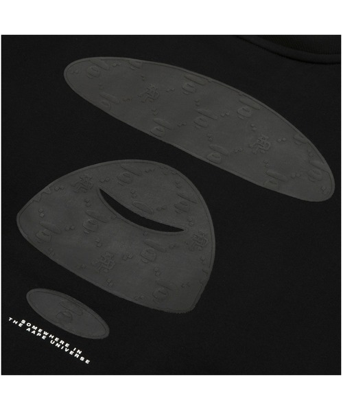 AAPE BY A BATHING APE（エーエイプバイアベイシングエイプ）の「AAPE MAIN CREW NECK SWEAT（スウェット・メンズ・アイボリー/ブラック・MEDIUM/X-LARGE/LARGE/SMALL/XX-LARGE）」の8枚目の写真