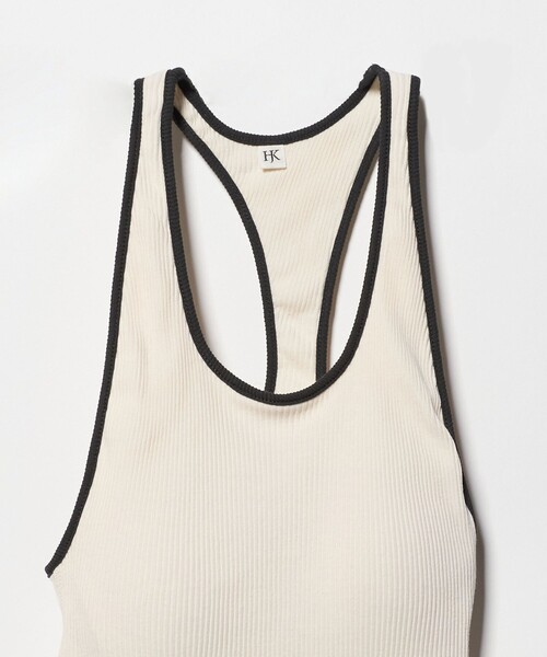 Steven Alan（スティーブンアラン）の「＜HAKUJI＞ASYMMETRY TANKTOP/タンクトップ（タンクトップ・レディース・オフホワイト・FREE）」の4枚目の写真