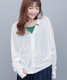 チチカカ | UVカット梨地ドルマンカーディガン(カーディガン/ボレロ)