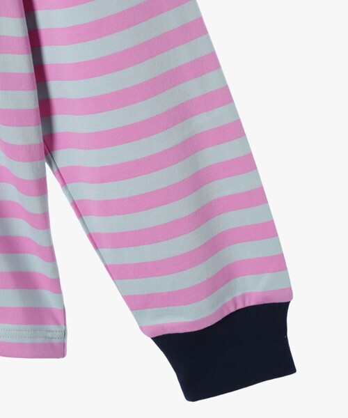 agnes b.(アニエスベー)の「agnes b. × HH L/S Marine Border Tee(Tシャツ/カットソー・レディース・ブルー系その他・LARGE/MEDIUM/X-LARGE/SMALL)」の4枚目の写真