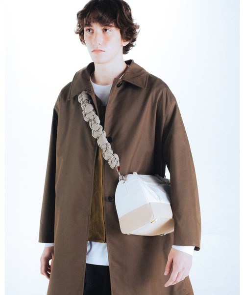 Topologie（トポロジー）の「Boston Bag Medium（ボストン バッグ ミディアム）（ボストンバッグ・レディース・ブラック/ホワイト/グリーン・ONE SIZE）」の13枚目の写真