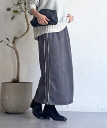 スエードIラインスカート