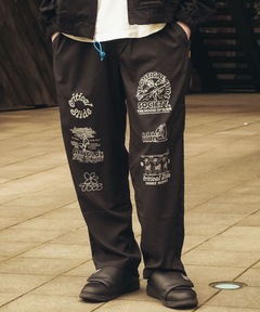 A'GEM/9 × .kom 『NIIER NOR/ニア ノア』 ROSE BALLOON DENIM PANTS