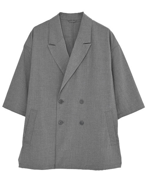 LOUIS CHAVLON(ルイシャブロン)の「『LOUIS CHAVLON/ルイシャブロン』ルーズシルエットジャケット(その他トップス・メンズ・チャコール/ブラック・M/L/XL)」の5枚目の写真
