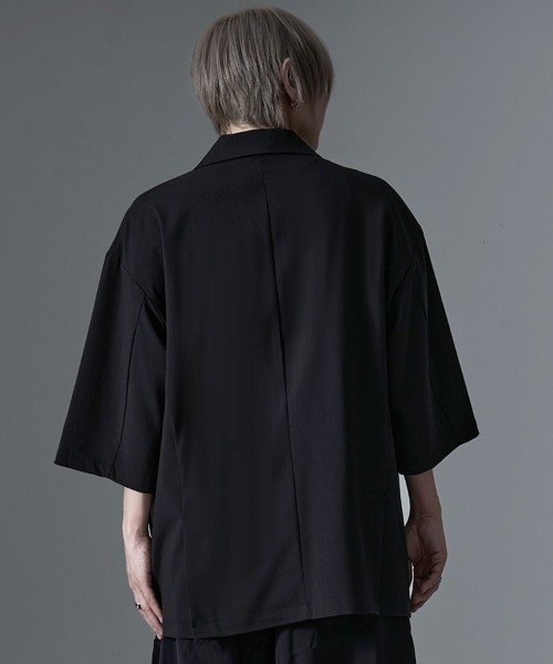 LOUIS CHAVLON(ルイシャブロン)の「『LOUIS CHAVLON/ルイシャブロン』ルーズシルエットジャケット(その他トップス・メンズ・チャコール/ブラック・M/L/XL)」の12枚目の写真