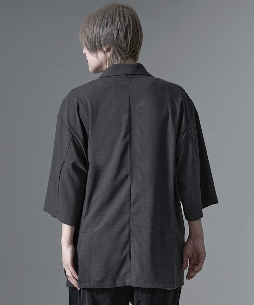 LOUIS CHAVLON(ルイシャブロン)の「『LOUIS CHAVLON/ルイシャブロン』ルーズシルエットジャケット(その他トップス・メンズ・チャコール/ブラック・M/L/XL)」の16枚目の写真