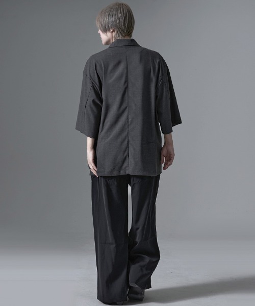 LOUIS CHAVLON(ルイシャブロン)の「『LOUIS CHAVLON/ルイシャブロン』ルーズシルエットジャケット(その他トップス・メンズ・チャコール/ブラック・M/L/XL)」の19枚目の写真