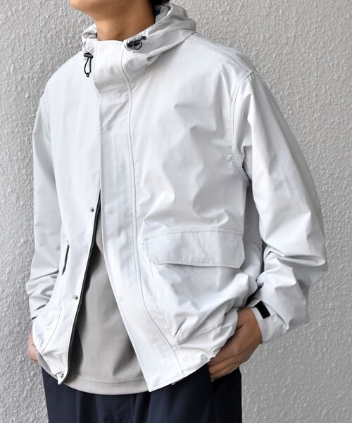 SHIPS any(シップス エニィ)の「SHIPS any:〈撥水加工〉タスラン SOLOTEX(R) ショート マウンテンパーカー 26SS◇(マウンテンパーカー・メンズ・ネイビー/ライトグレー/ブラック・SMALL/MEDIUM/LARGE/X-LARGE)」の18枚目の写真