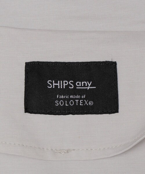 SHIPS any(シップス エニィ)の「SHIPS any:〈撥水加工〉タスラン SOLOTEX(R) ショート マウンテンパーカー 26SS◇(マウンテンパーカー・メンズ・ネイビー/ライトグレー/ブラック・SMALL/MEDIUM/LARGE/X-LARGE)」の7枚目の写真