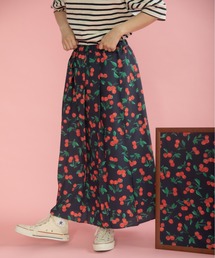 Dot＆Stripes CHILD WOMAN | チェリープリント プリーツスカート(スカート)