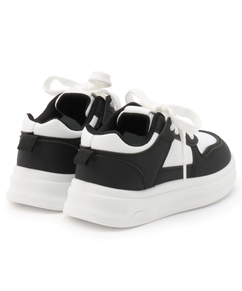 minimal(ミニマル)の「面ファスナースニーカー(スニーカー・キッズ・オフホワイト/ブラック・18cm/20cm/19cm)」の7枚目の写真