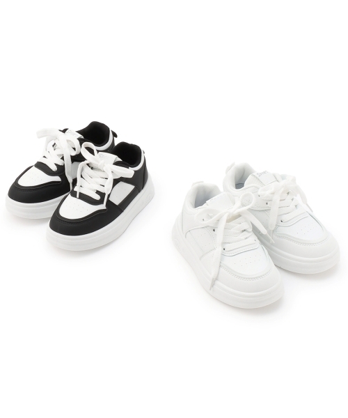 minimal(ミニマル)の「面ファスナースニーカー(スニーカー・キッズ・オフホワイト/ブラック・18cm/20cm/19cm)」の14枚目の写真