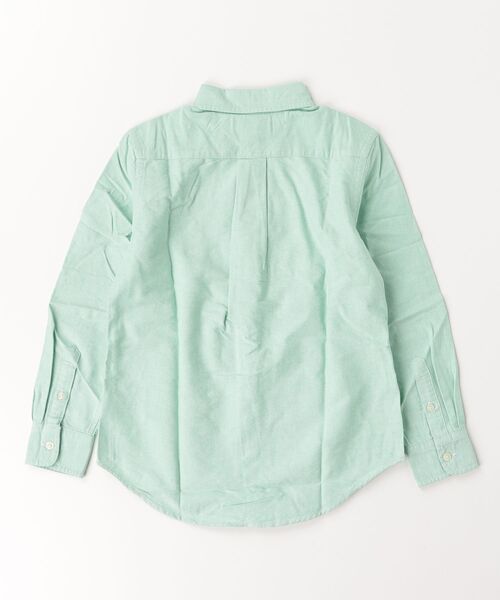 POLO RALPH LAUREN CHILDRENSWEAR(ポロ ラルフ ローレン チルドレンズウェア)の「アイコニック オックスフォード シャツ(シャツ/ブラウス・キッズ・グリーン・L/M/S/XL)」の2枚目の写真