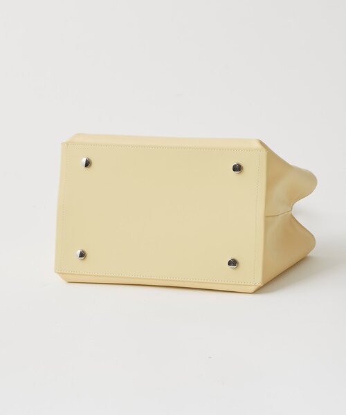 Whim Gazette（ウィムガゼット）の「【Hoaw.】WIDE HANDBAG S（トートバッグ・レディース・ブラック/レモンイエロー/モカ・FREE）」の7枚目の写真