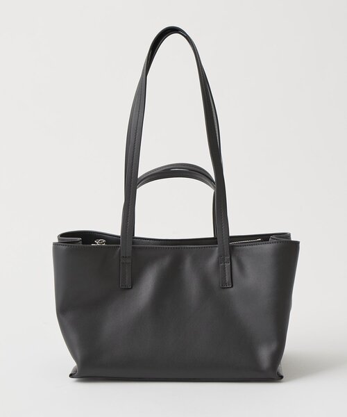 Whim Gazette（ウィムガゼット）の「【Hoaw.】WIDE HANDBAG S（トートバッグ・レディース・ブラック/レモンイエロー/モカ・FREE）」の11枚目の写真