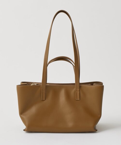 Whim Gazette（ウィムガゼット）の「【Hoaw.】WIDE HANDBAG S（トートバッグ・レディース・ブラック/レモンイエロー/モカ・FREE）」の13枚目の写真