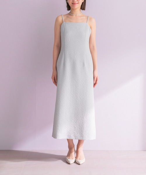 URBAN RESEARCH ROSSO WOMEN（アーバンリサーチ　ロッソ）の「ジャケットsetジャガードドレス（ワンピース・レディース・ブラック/ライトグレー・FREE）」の13枚目の写真