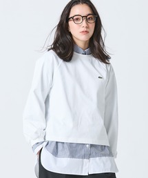 セール】ワンポイントロゴ刺繍 長袖Tシャツ（Tシャツ/カットソー 