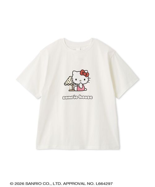 新品未使用　サンリオハウス　sanrio house ワンポイントTシャツ ドットアートプリントTシャツ（Tシャツ/カットソー）｜sanrio house