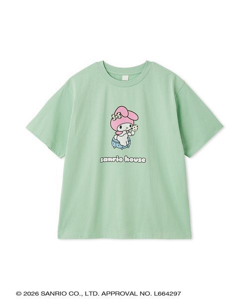 sanrio house（サンリオハウス）の「ドットアートプリントTシャツ（Tシャツ/カットソー・レディース・B/G/C/D/E/F/A/H・F）」の4枚目の写真