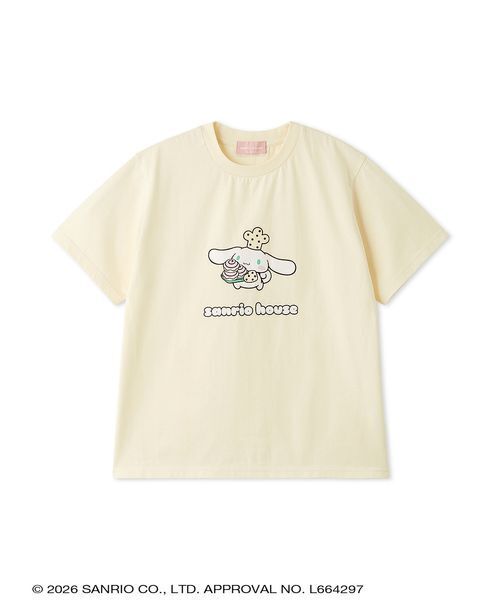 新品未使用　サンリオハウス　sanrio house ワンポイントTシャツ ドットアートプリントTシャツ（Tシャツ/カットソー）｜sanrio house