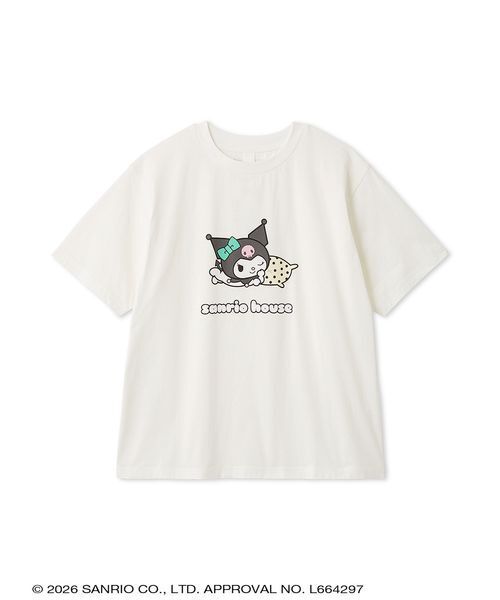 新品未使用　サンリオハウス　sanrio house ワンポイントTシャツ gelato pique】【LADIES】ワンポイントTシャツ（Tシャツ/カットソー
