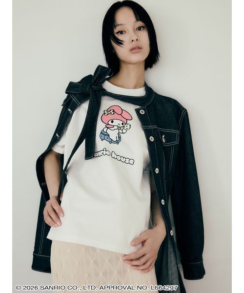 sanrio house（サンリオハウス）の「ドットアートプリントTシャツ（Tシャツ/カットソー・レディース・B/G/C/D/E/F/A/H・F）」の11枚目の写真