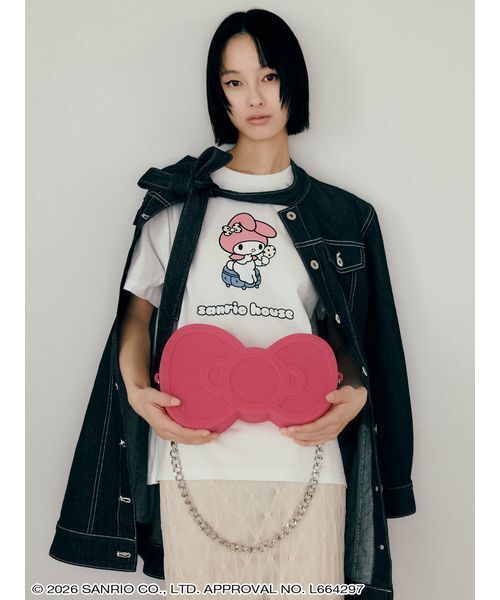 sanrio house（サンリオハウス）の「ドットアートプリントTシャツ（Tシャツ/カットソー・レディース・B/G/C/D/E/F/A/H・F）」の12枚目の写真