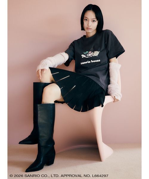 sanrio house（サンリオハウス）の「ドットアートプリントTシャツ（Tシャツ/カットソー・レディース・B/G/C/D/E/F/A/H・F）」の14枚目の写真