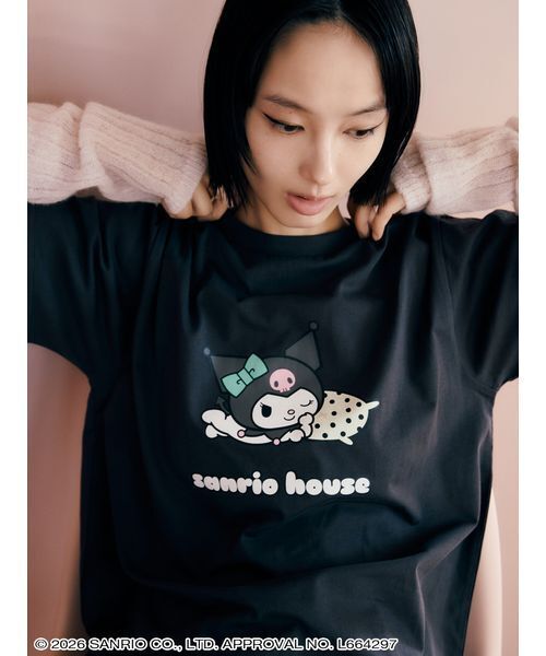 sanrio house（サンリオハウス）の「ドットアートプリントTシャツ（Tシャツ/カットソー・レディース・B/G/C/D/E/F/A/H・F）」の15枚目の写真