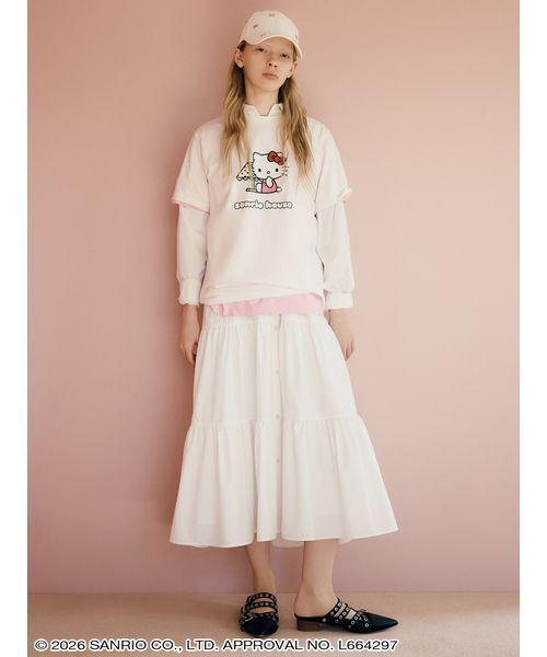 sanrio house（サンリオハウス）の「ドットアートプリントTシャツ（Tシャツ/カットソー・レディース・B/G/C/D/E/F/A/H・F）」の16枚目の写真