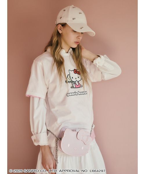 sanrio house（サンリオハウス）の「ドットアートプリントTシャツ（Tシャツ/カットソー・レディース・B/G/C/D/E/F/A/H・F）」の17枚目の写真