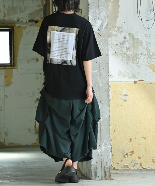 funda mine(ファンダマイン)の「コンセプトTシャツ(Tシャツ/カットソー・レディース・ブラック/ホワイト・2/1)」の4枚目の写真