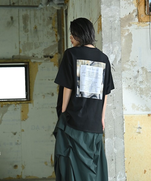 funda mine(ファンダマイン)の「コンセプトTシャツ(Tシャツ/カットソー・レディース・ブラック/ホワイト・2/1)」の5枚目の写真
