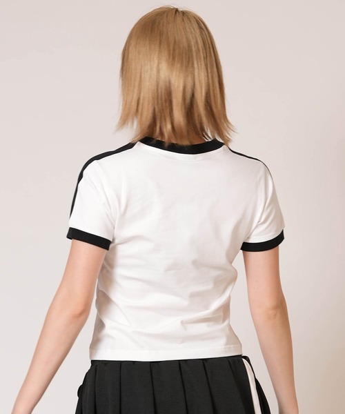 PUMA（プーマ）の「PUMA/プーマ 半袖 Tシャツ ショート丈 T7 スリム 633952（Tシャツ/カットソー・レディース・ホワイト/レッド/ブラック・L/M）」の13枚目の写真