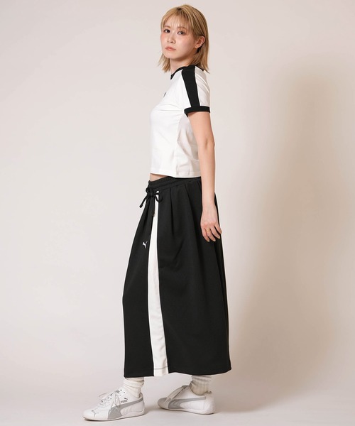 PUMA（プーマ）の「PUMA/プーマ 半袖 Tシャツ ショート丈 T7 スリム 633952（Tシャツ/カットソー・レディース・ホワイト/レッド/ブラック・L/M）」の15枚目の写真