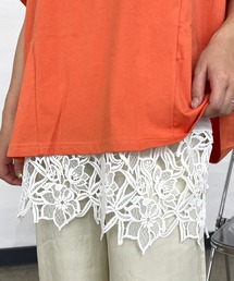 CRB（シーアールビー）の「裾レースタンクトップ（タンクトップ）」