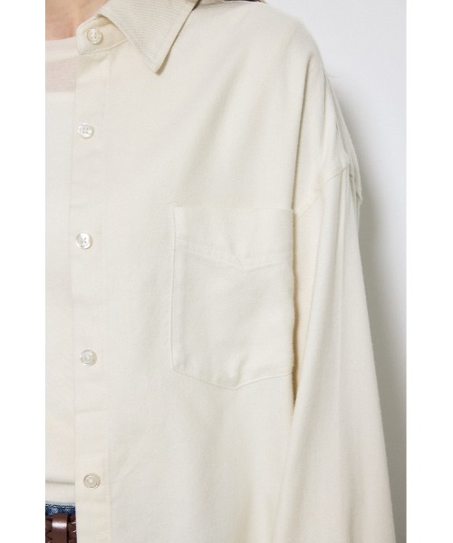 AZUL by moussy(アズールバイマウジー)の「アーバンチェックフリンジショートシャツ(シャツ/ブラウス・レディース・アイボリー/ベージュ系その他/ブラック系その他・FREE)」の10枚目の写真