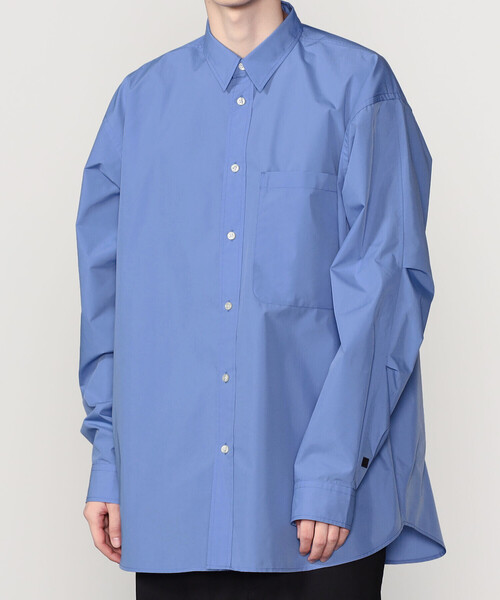 DAIWA PIER39(ダイワピア39)の「DAIWA PIER39 | TECH REGULAR COLLAR SHIRT L/S SOLID MEN(シャツ/ブラウス・メンズ・ホワイト/サックスブルー・L/M/S)」の2枚目の写真