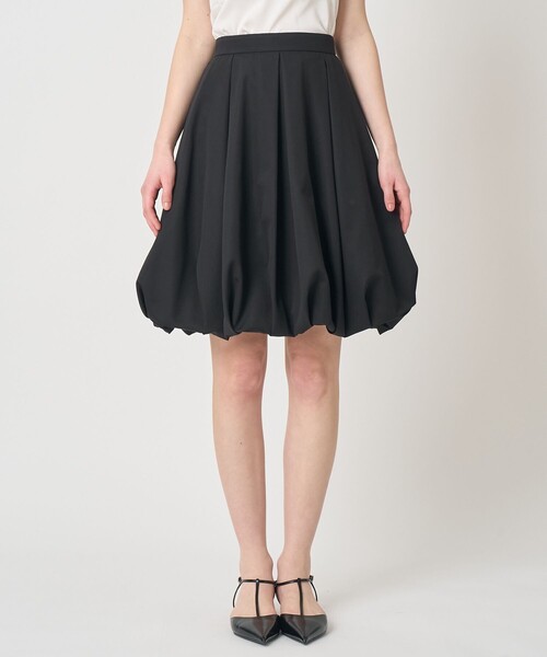 ANAYI（アナイ）の「グログランタックバルーン スカート（スカート・レディース・ネイビー/ベージュ/ブラック・38/36/34）」の4枚目の写真