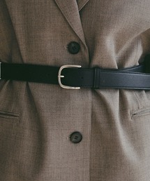 ブラスバックルレザーベルト（ベルト）｜ETRE TOKYO（エトレトウキョウ