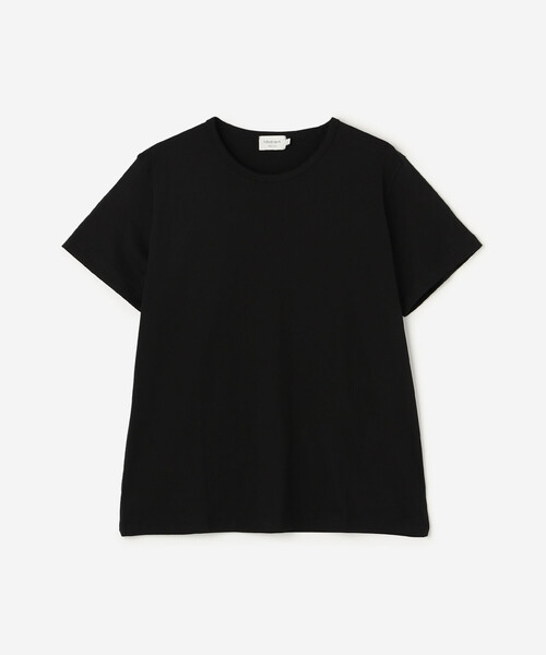 handvaerk(ハンドバーク)の「handvaerk | 60/2 CREW NECK T-SHIRT WOMEN(Tシャツ/カットソー・レディース・ブラック/グレー系その他/ダークグレー/ホワイト/ホワイト系その他・S/M)」の3枚目の写真